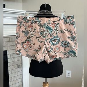 Ann Taylor Loft Floral Print Shorts